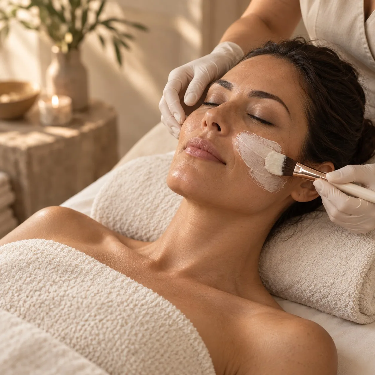 Tratamiento de limpieza facial premium